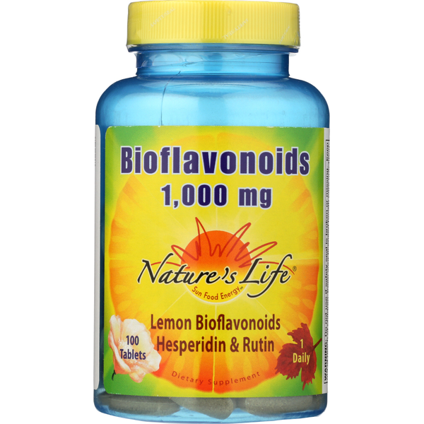 Vitamins & Minerals Nature's Life Lemon Bioflavonoid, 1,000 Mg hero