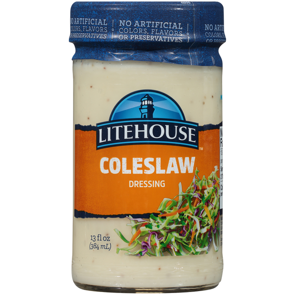 Salad Dressing & Toppings Litehouse Coleslaw Dressing hero