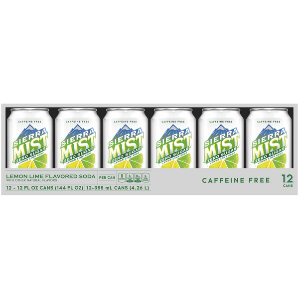 Soft Drinks Sierra Mist Lemon Lime Soda hero