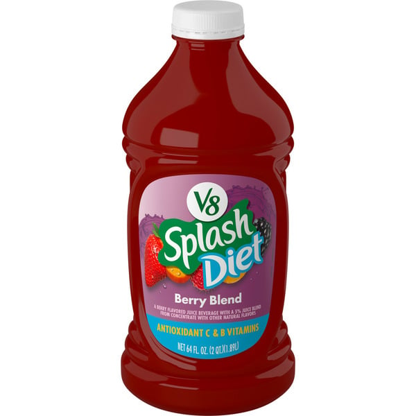 Juice & Nectars V8 Diet Berry Blend Flavored Juice Beverage hero