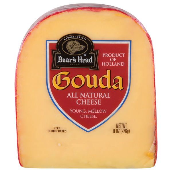 Packaged Cheese Boar's Head Gouda Cheese hero