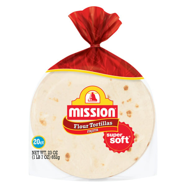 Tortillas & Flat Bread Mission Super Soft Fajita Flour Tortillas hero