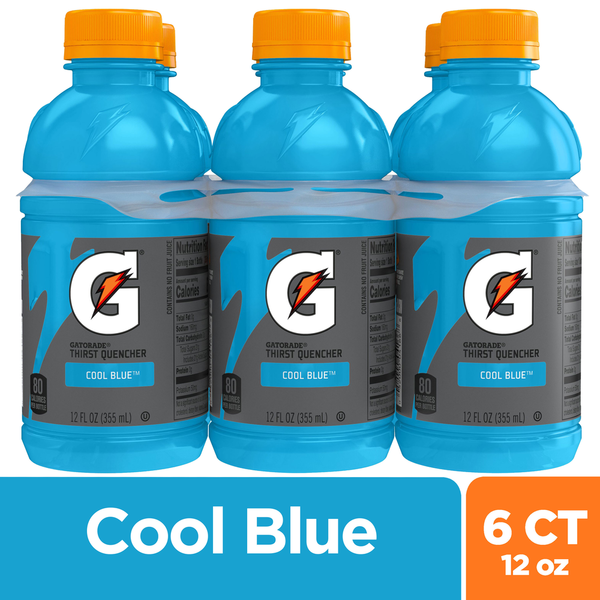 Energy & Sports Drinks Gatorade Thirst Quencher, Cool Blue hero