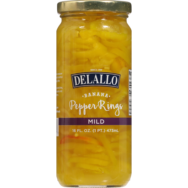 Pickled Goods & Olives DeLallo Banana Pepper Rings, Mild hero