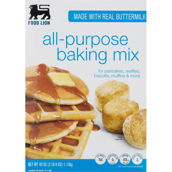 Baking Ingredients Food Lion All-purpose Baking Mix With Real Buttermilk hero