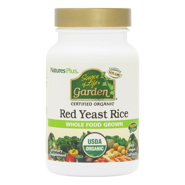 Heart Health NaturesPlus Source of Life Garden Red Yeast Rice Capsules hero