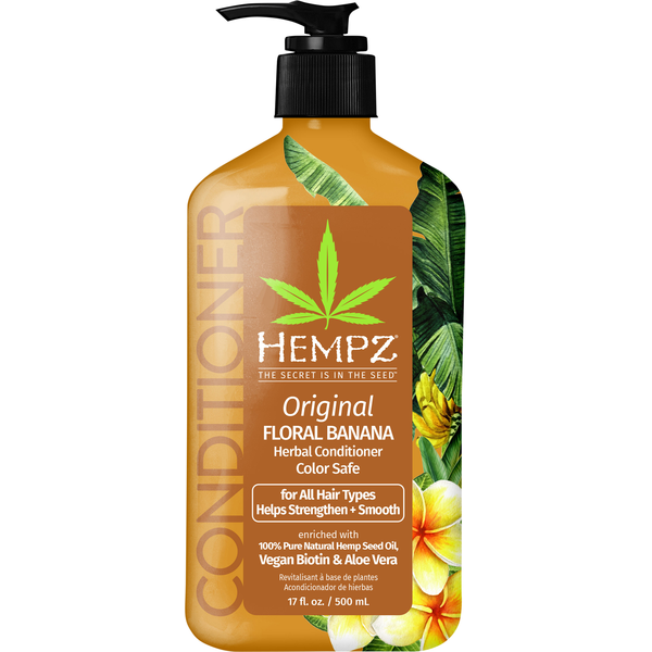 Hempz Conditioner, Herbal, Floral Banana, Original hero