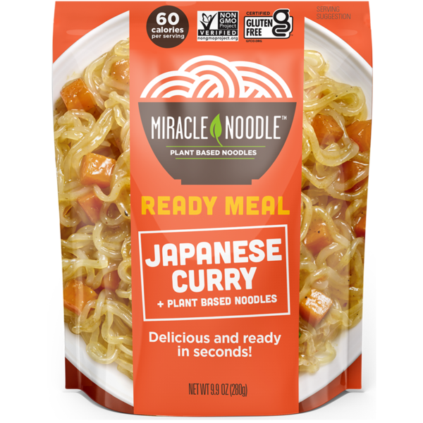 Instant Foods Miracle Noodle Gluten Free Ready-to-Eat Meal, Japanese Curry hero