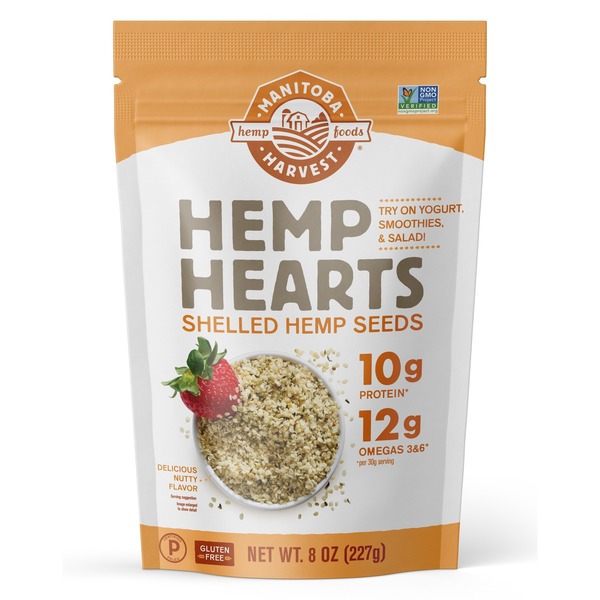 Nuts, Seeds & Dried Fruit Manitoba Harvest Hemp Seeds, Shelled, Hemp Hearts hero