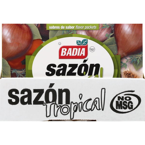 Spices & Seasonings Badia Spices Flavor Packets, Sazon Tropical hero