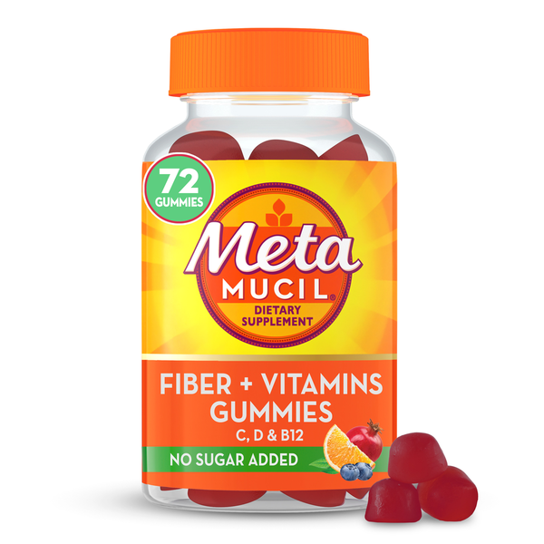 First Aid Metamucil Fiber Plus Vitamins Gummies, Citrus Berry Flavored hero