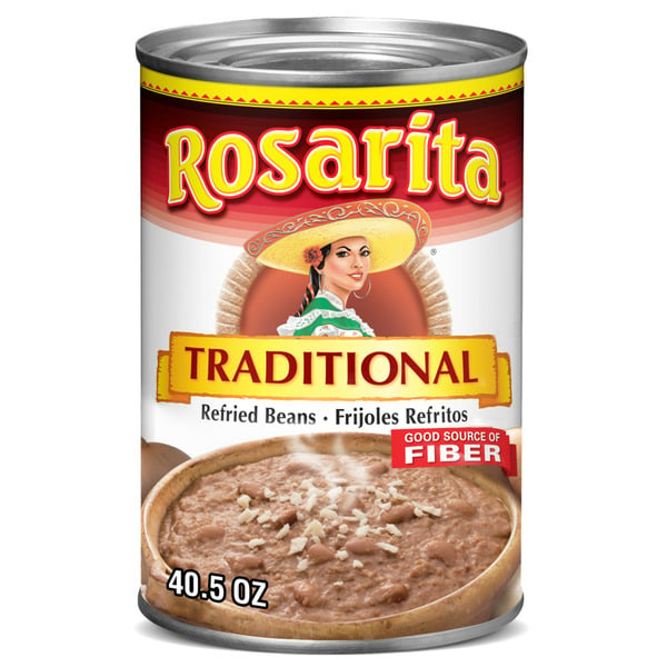 Canned Meals & Beans Rosarita Traditional Refried Beans hero