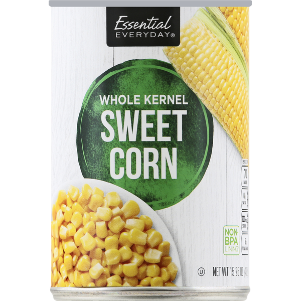 Canned & Jarred Vegetables Essential Everyday Sweet Corn, Whole Kernel hero