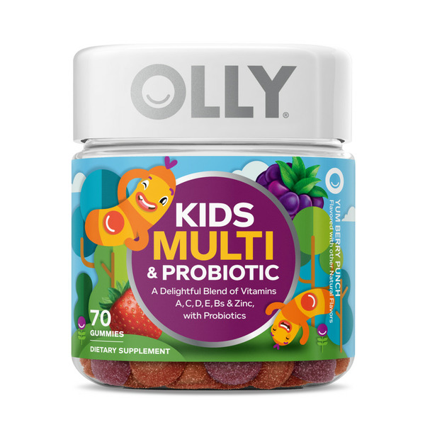 Vitamins & Supplements OLLY Kid's Multi+Probiotic Yum Berry Punch hero