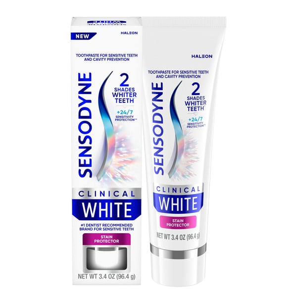 Oral Hygiene Sensodyne Clinical White Toothpaste hero