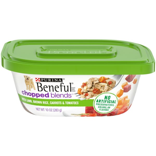 Dog Food & Care Purina Beneful Gravy, High Protein Wet Dog Food, Chopped Blends With Lamb hero