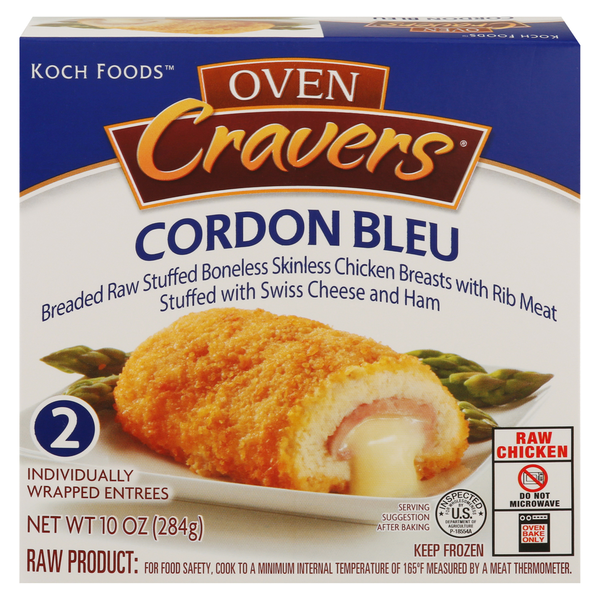 Frozen Meat & Seafood Koch Foods Cordon Bleu hero