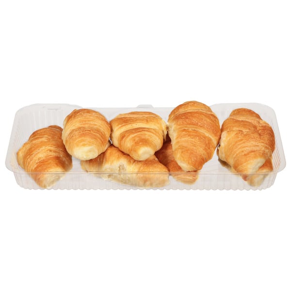 Bakery Breakfast Food Lion Mini Croissant, 8 Count hero