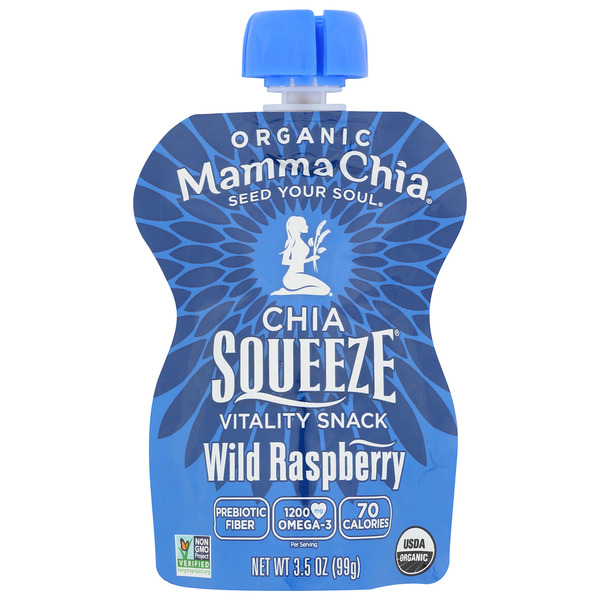 Baby Food & Formula Mamma Chia Wild Raspberry Chia Squeeze hero