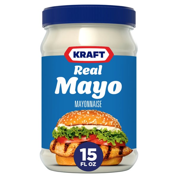 Condiments Kraft Real Mayo Creamy & Smooth Mayonnaise hero