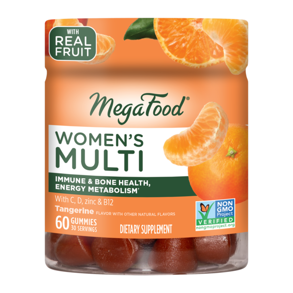 Vitamins & Minerals MegaFood Women's Multi Tangerine Gummies hero