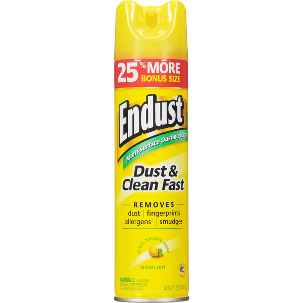 Cleaning Products Endust Multi-Surface Dusting Spray, Lemon Zest hero