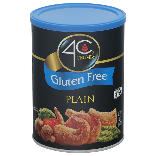 Grains, Rice & Dried Goods 4C Foods Crumbs, Gluten Free, Plain hero