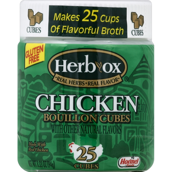 Soup, Broth & Bouillon Hormel Foods HERB-OX Bouillon Cubes, Chicken hero