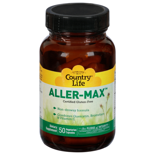 Supplement Combinations Country Life Aller-Max, Vegetarian Capsules hero