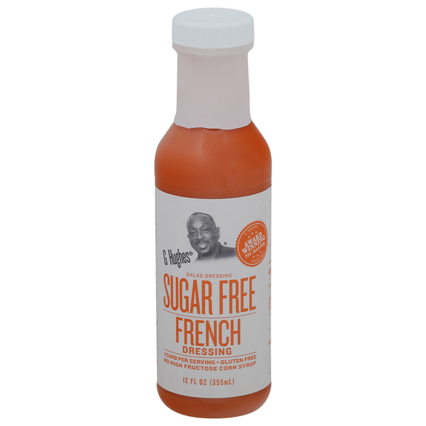 Salad Dressing & Toppings G Hughes Salad Dressing, Sugar Free, French hero