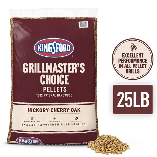 More Household Kingsford Natural Hardwood Blend Pellets, Hickory, Cherry and Oak hero