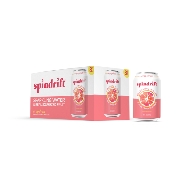 Water, Seltzer & Sparkling Water Spindrift Grapefruit Sparkling Water hero