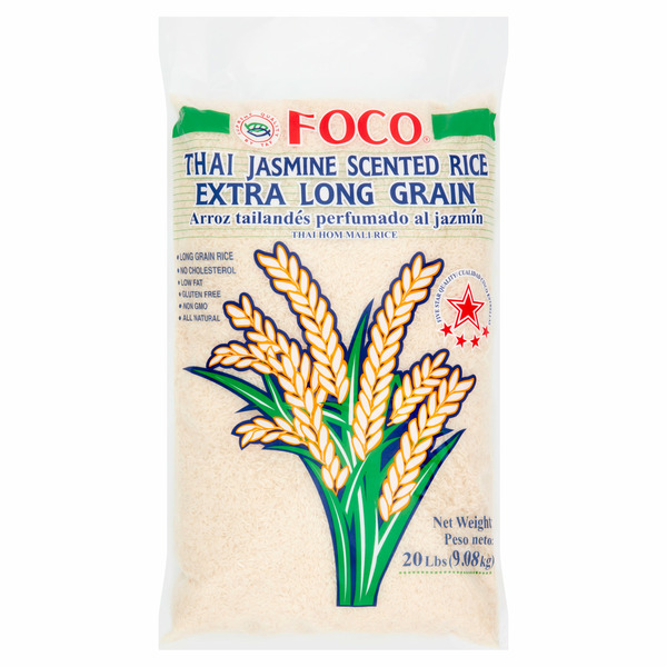 Grains, Rice & Dried Goods FOCO Extra Long Grain Thai Jasmine Scented Rice hero