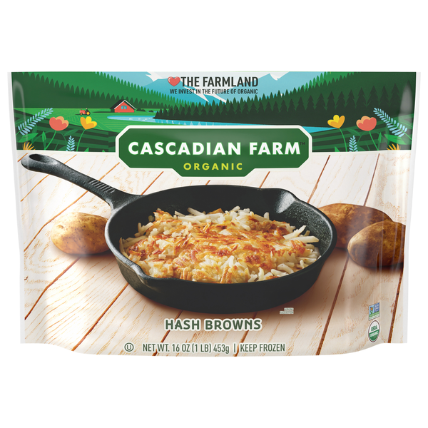 Frozen Fruit & Vegetables Cascadian Farm Hash Browns, Organic hero