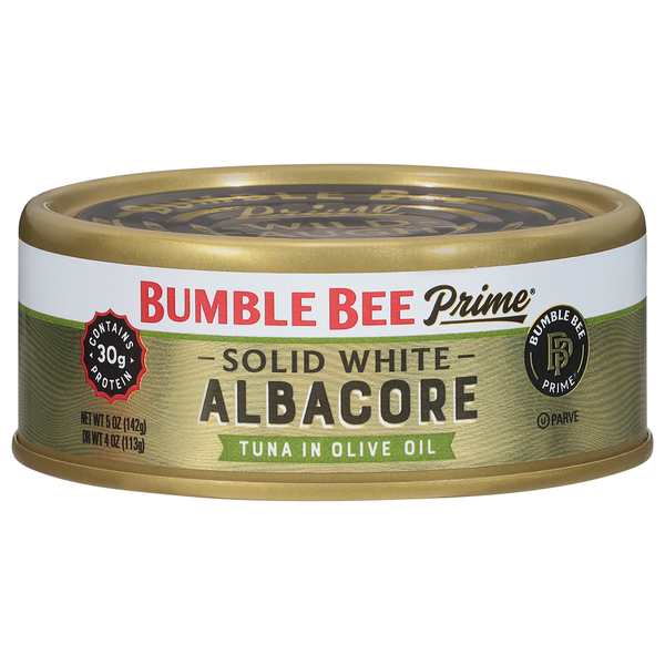 Canned Meat & Seafood Bumble Bee Tuna, Solid White, Albacore hero