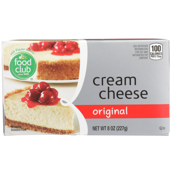 Other Creams & Cheeses Food Club Original Cream Cheese hero