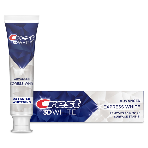 Oral Hygiene Crest 3D White Advanced Express White Toothpaste hero