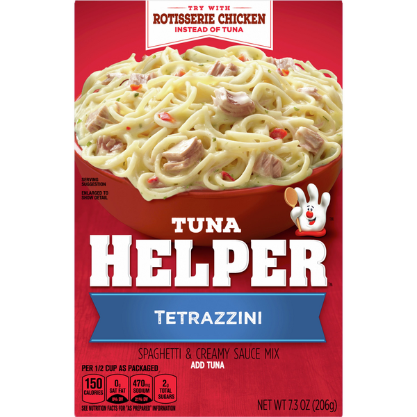 Instant Foods Tuna Helper Tetrazzini, Spaghetti & Creamy Sauce Mix hero