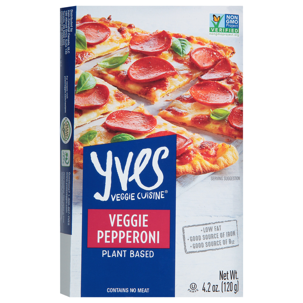 Refrigerated Deli Yves Veggie Cuisine Veggie Pepperoni hero