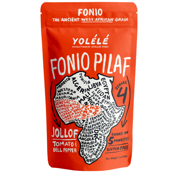 Grains, Rice & Dried Goods Yolélé Fonio Pilaf, Jollof (Tomato + Bell Pepper) hero