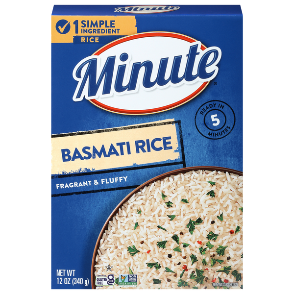 Minute Rice Basmati Rice, Fragrant & Fluffy hero