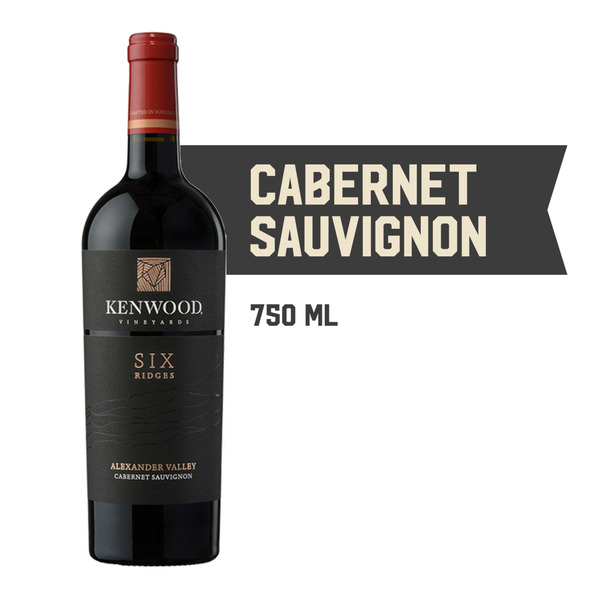 White Wines Kenwood Six Ridges Cabernet Sauvignon hero