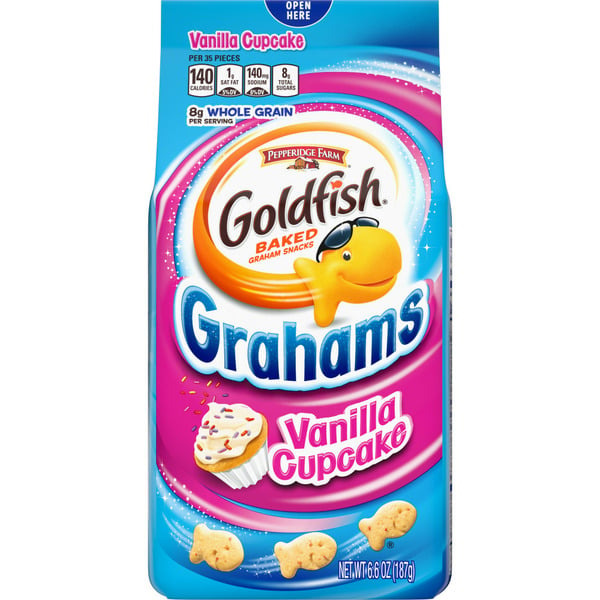 Crackers Pepperidge Farm Vanilla Cupcake Grahams hero