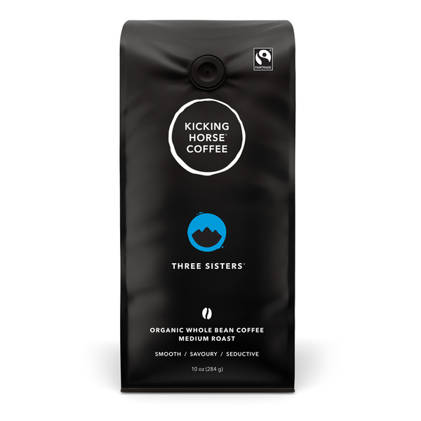 Coffee Kicking Horse Coffee Three Sisters, Medium Roast, Whole Bean hero