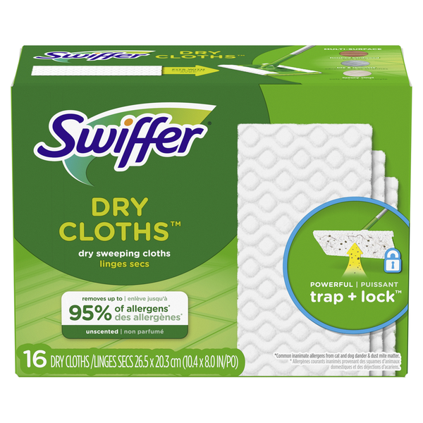 Cleaning Products Swiffer Sweeper Dry Sweeping Refills hero