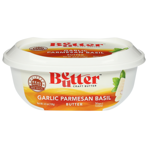 Butter Chef Shamy Butter, Garlic Parmesan Basil, Whipped hero