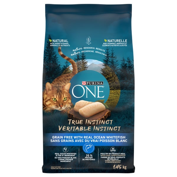 Cat Food & Care Purina ONE True Instinct Grain Free Ocean Whitefish hero