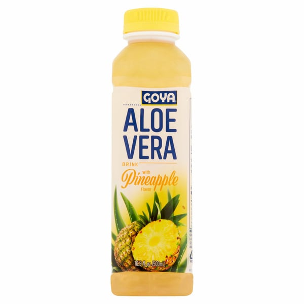 Goya Pineapple Flavor Aloe Vera Drink hero