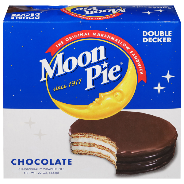 Cookies & Cakes MoonPie Pies, Chocolate, Double Decker hero