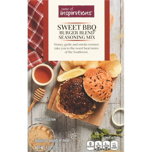 Spices & Seasonings Taste of Inspirations Sweet BBQ Burger Blend hero